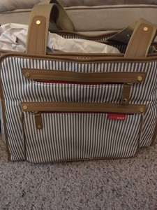 skip hop grand central french stripe