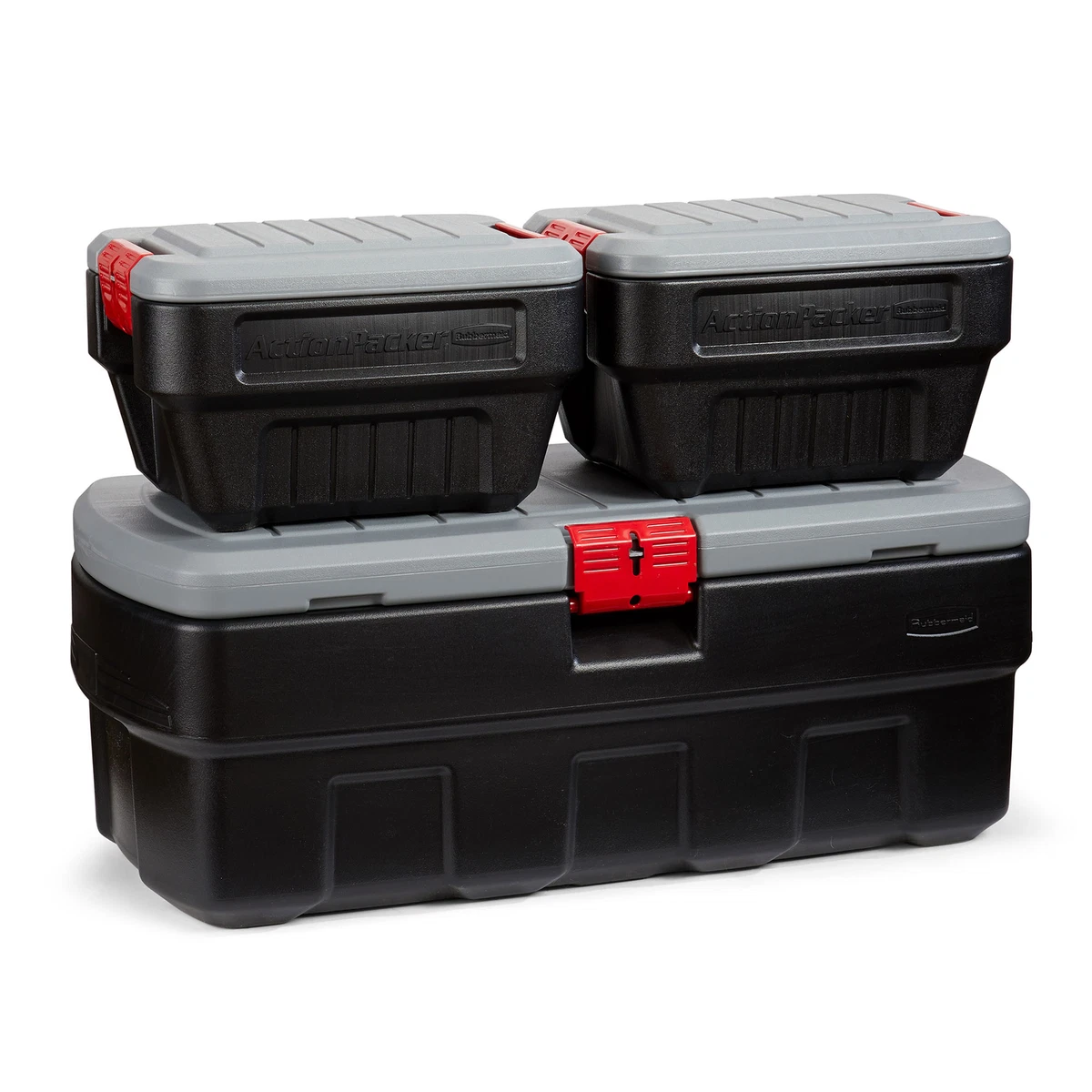 Rubbermaid 48 8 Gallons Action Packer Lockable Latch Storage Box