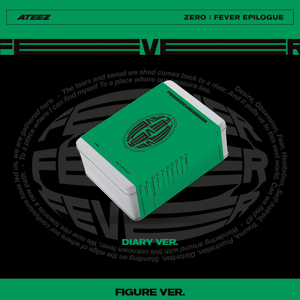 ATEEZ ZERO : FEVER EPILOGUE DIARY FIGURE Ver Tincase+Figure+