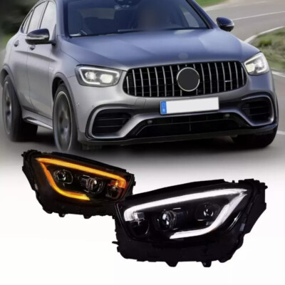 Verbessert Frontscheinwerfer für Mercedez Benz W253 GLC 2016-2019 DRL Projektor