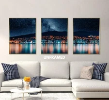Cityscape Art, Set of 3 Prints, Minimalist Art, Triptych, Home Wall Decor