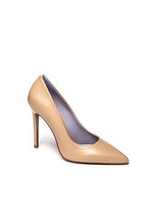 SCARPE DECOLTE CERIMONIA TACCO DONNA ALBANO 3221 PELLE BEIGE ORIGINALE PE 2023