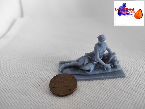 Miniature ARETHUSA Greek goddess. Scale. Paint ready 3D RESIN printed - Imagen 9 de 9