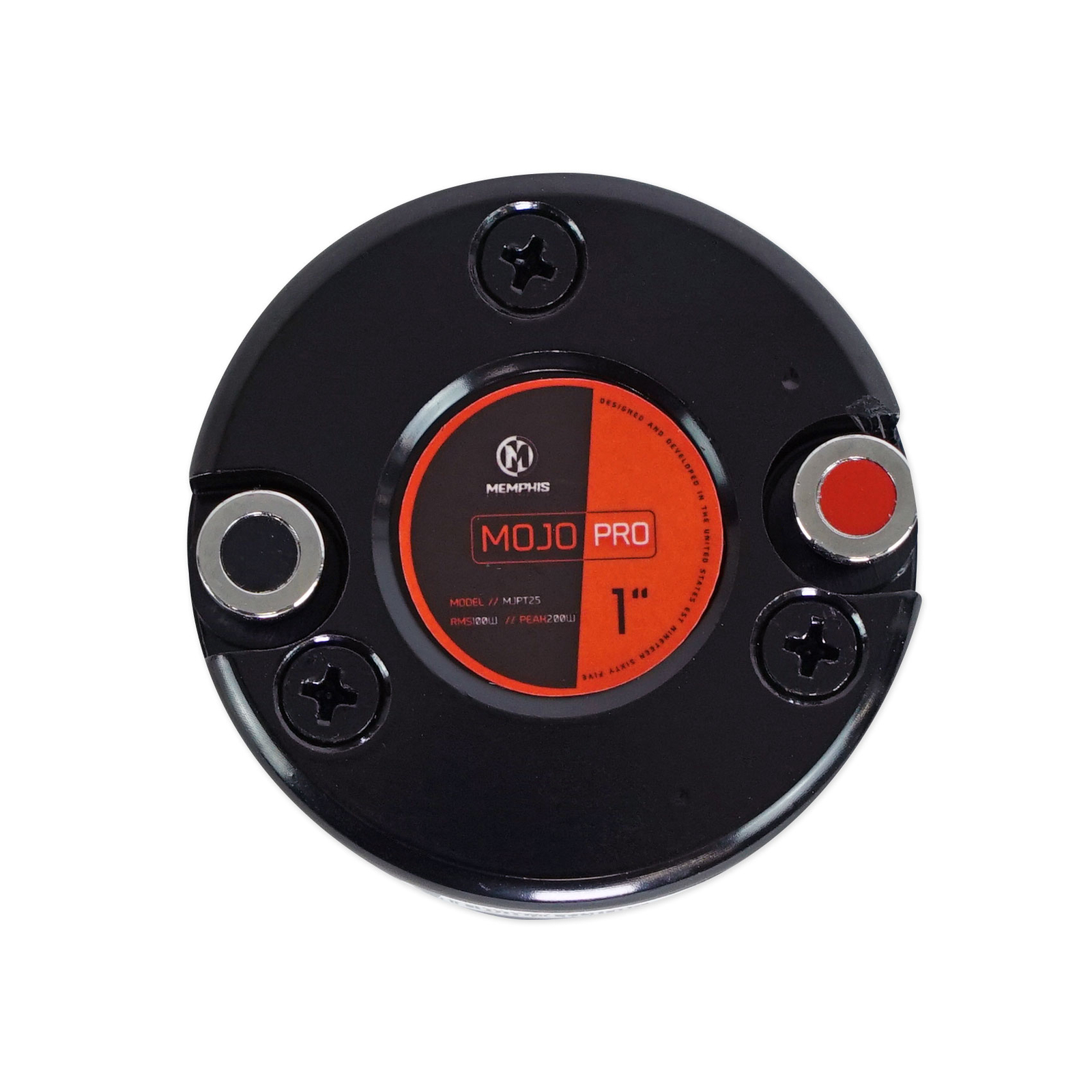 Пара ВЧ-динамиков Memphis Audio MJPT25 MOJO Pro 25 мм 1 200 Вт для автомобилей и профессионалов