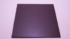 2x2 Twill Carbon Fiber Sheet 12" x 12"