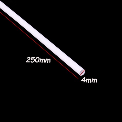 Round Tube Styrene ABS Strip Section Architecture Model Making 2mm - 10mm - Foto 6 di 12