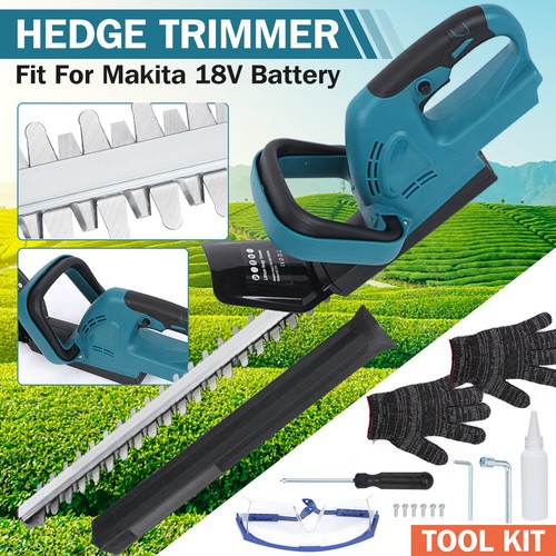 Cordless Hedge Trimmer Pruner Garden Grass Tree Cutter For Makita 18V Battery - Picture 2 of 13