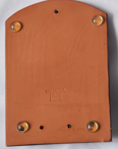 Ceramic flower Wall Plaque  4 Key Hook Rack - Picture 3 of 7