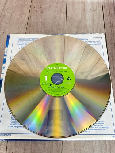 Starflight One The Plane That Couldn't Land Laserdisc LD Movie 1983 PAL - Foto 4 di 6