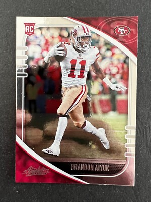 2020 Panini Absolute #111 Brandon Aiyuk  - 50% off 5 or more under $5