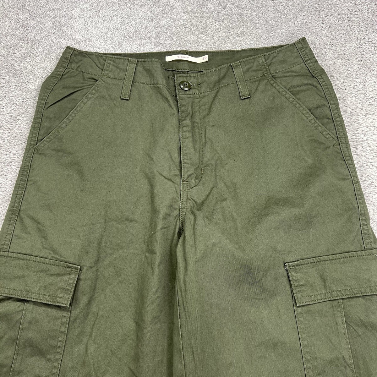 パンツ 00s LEVI'S Baggy Camo CargoShorts greeny 00s LEVI'S Baggy Camo CargoShorts greeny