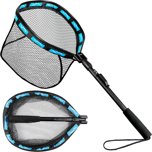 Floating Fishing Net for Steelhead, Salmon, Fly, Kayak, Bass, Trout Fishing, ... - Picture 4 of 6
