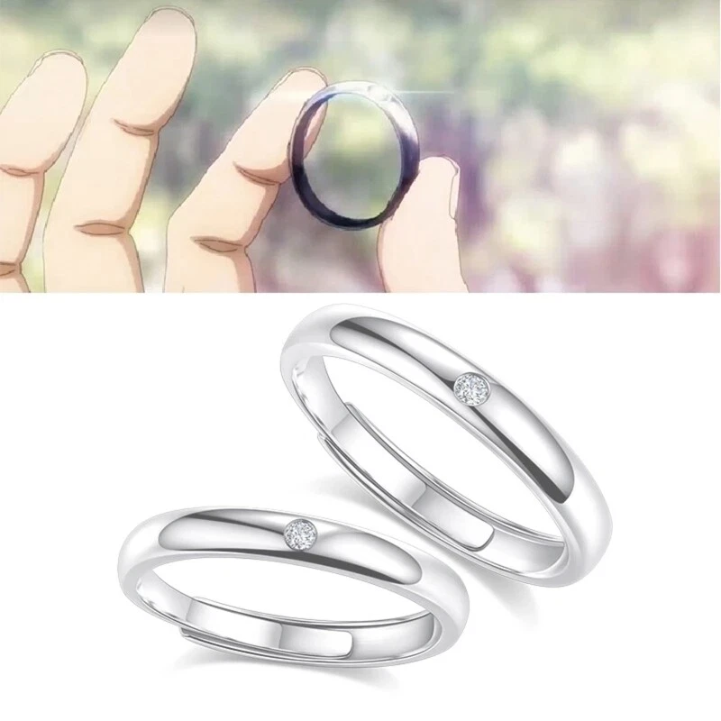 Minimalist couple hotsell rings