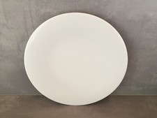 6 Speiseteller  27cm Porzellan weiß Made in Europe modernes Design zeitlos