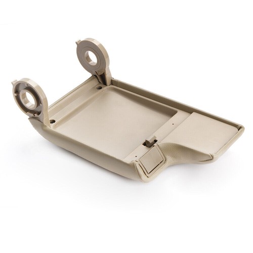 Beige Bracciolo coperchio console centrale montato per BMW E46 3-series 1999-04 - Picture 5 of 8
