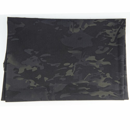 Black Camouflage Fabric TC Plaids Cloth DIY Camo Suits1.5M Width - Picture 3 of 6