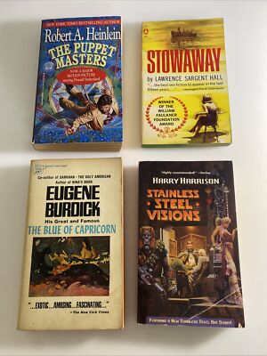 Puppet Masters by Robert A. Heinlein (1978, Mass Market) PLUS 3 abw