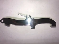 Harley Davidson Left Windshield Bracket Chrome 2-clamp #57723-04
