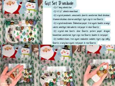Intention Crystal Gift Set D, Best Gift Ideas for Crystal Lovers, Best Gift Set