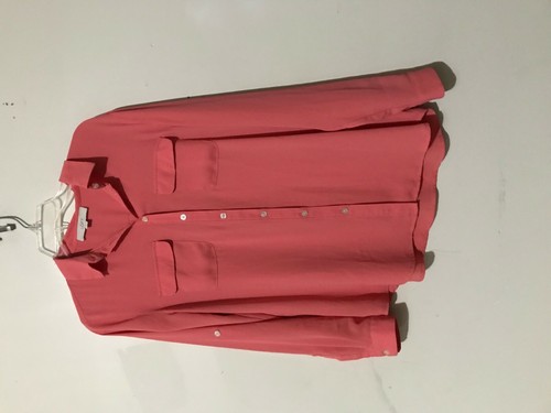 Ann Taylor Loft Size M Coral Tunic Top Blouse Women Stylish ID#70013 CA#57421 - 第 10/11 張圖片