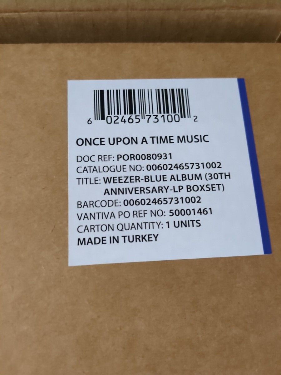 WEEZER WEEZER [BLUE ALBUM] [30TH ANNIVERSARY SUPER DELUXE EDITION