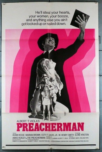 PREACHERMAN (1971) 12001  Movie Poster   Ilene Kristen   Albert T. Viola