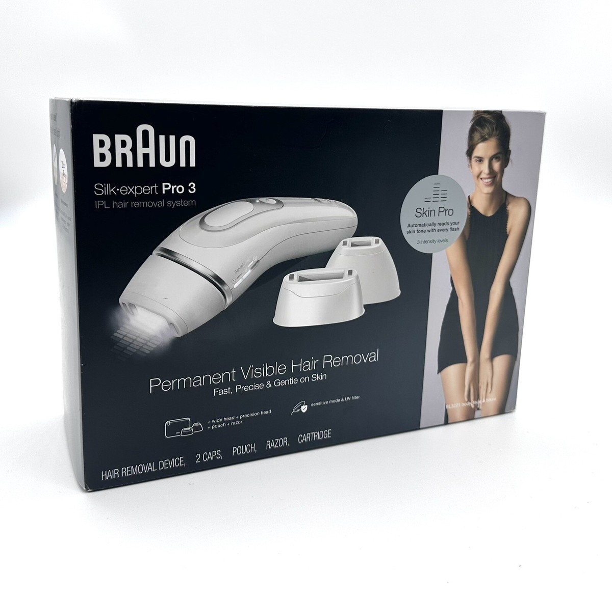 Braun IPL Long-lasting Hair Removal System Silk Expert Pro 3