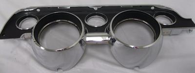 1967 67 Ford Mustang Instrument Bezel Black Camera Case Finish Standard Model