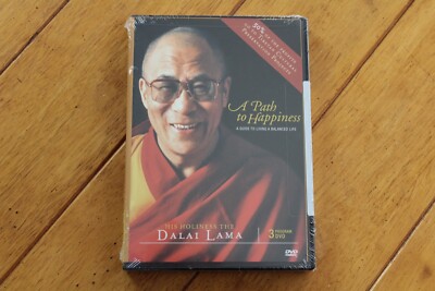 DALAI LAMA ''A PATH TO HAPPINESS'' DVD [NEW SEALED] LIVING A BALANCED LIFE
