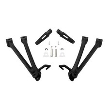 Reposapiés de pasajero estriberas soporte apto para SUZUKI GSXR600 GSXR750 2006-2007 EE. UU.