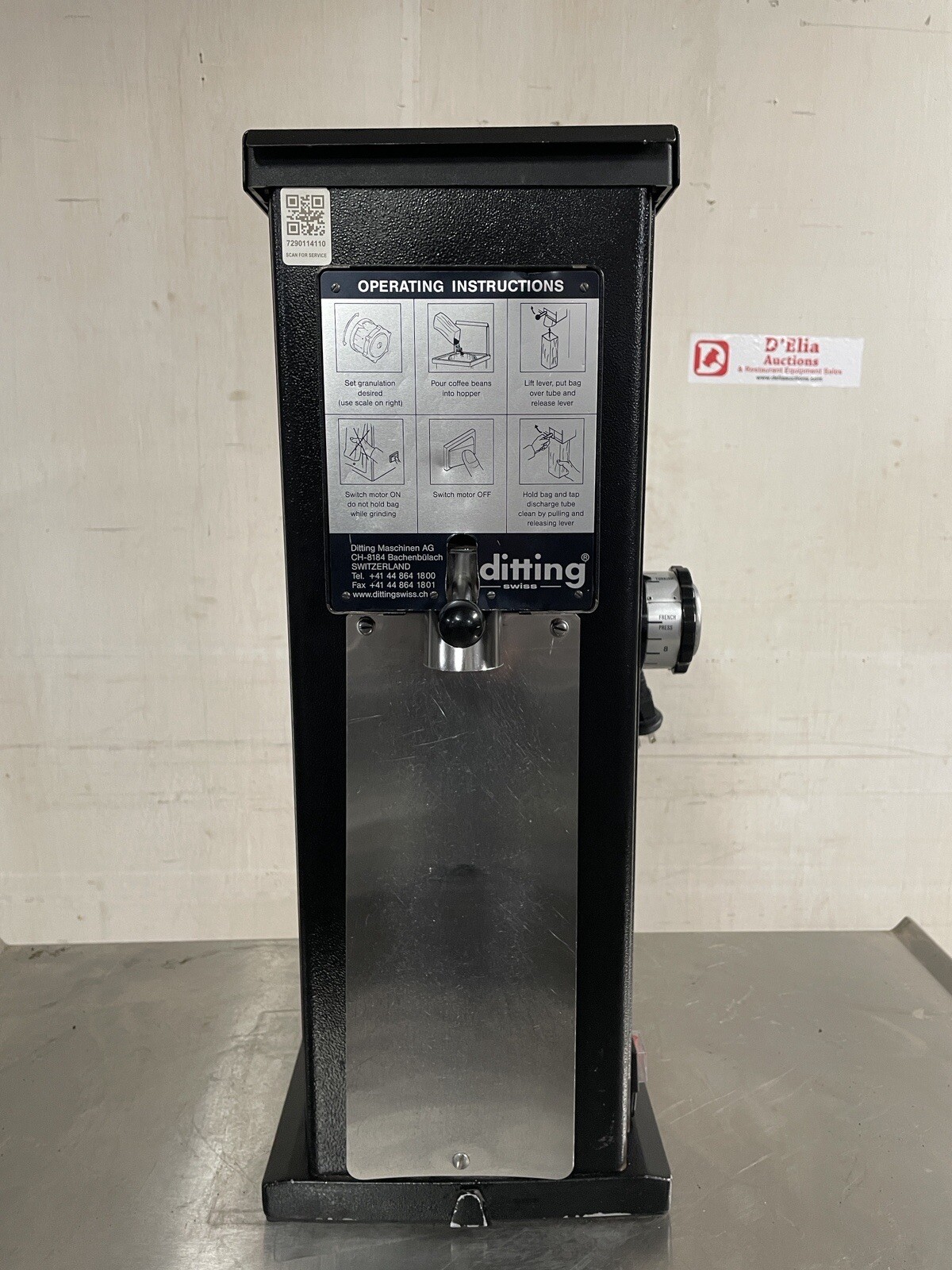 Ditting KR1203 Heavy Duty Commercial Bulk Coffee Grinder eBay