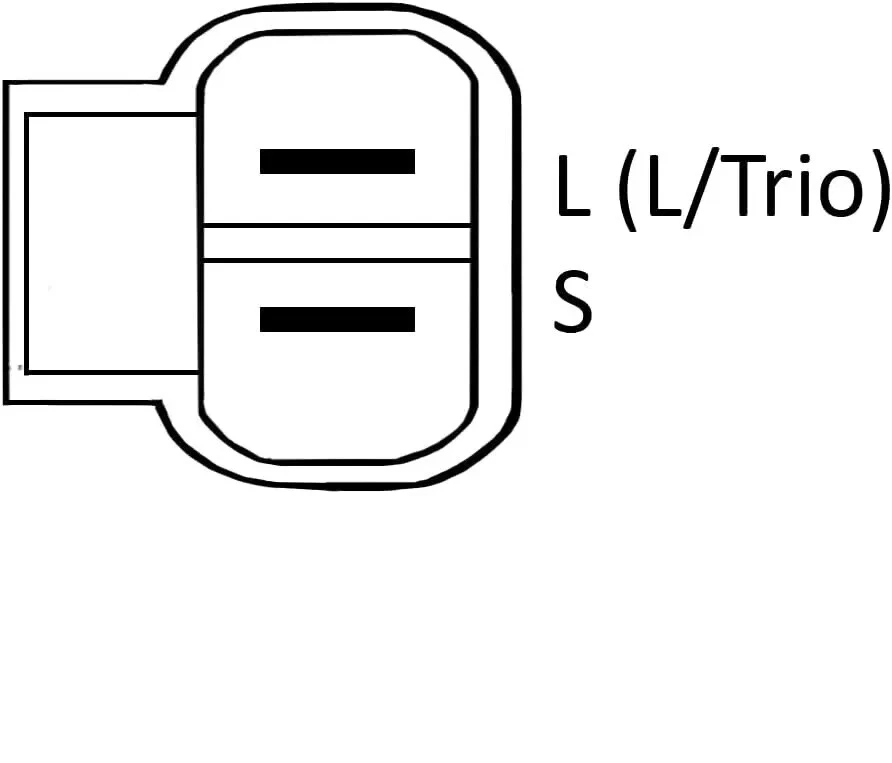 Alternador Mazda RX-7 R2 1.3L 1308cc 1993-1995 220 Amp Salida Alto Rendimiento Foto 4 de 4