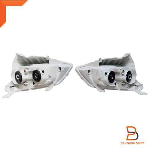 PAR DE FAROS PROYECTOR NEGROS PARA ISUZU D-MAX DMAX UTE 2012-2016 CERTIFICADO OE - Imagen 6 de 9