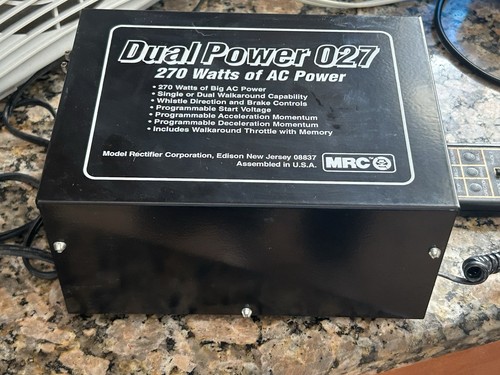 MRC Power 027 DUAL POWERED 270 W For Lionel Trains Remote Controls Manual In Box - Picture 13 of 17