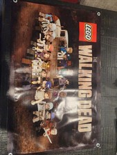 Lego Walking Dead Vinyl Banner