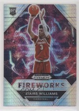 2021-22 Panini Prizm Draft Picks Fireworks Hyper Prizm Ziaire Williams #13 11ct