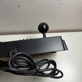 Sega Saturn Virtua Stick MK-80112 Black Wired Arcade Fight Stick Controller