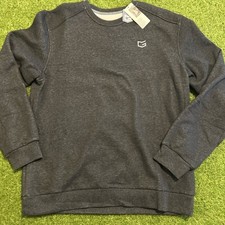 G Gradual Fleece Podszewka Sweter Okrągły dekolt Bluza Sweter Ciemnoszary XL Nowy