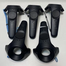 HTC VIVE Wand Controllers 2PR7100 - Lot of 5, Black UNTESTED 