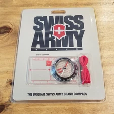 Vintage Swiss Army Brand Compass DO-110 Switzerland Camping Hiking Outdoor