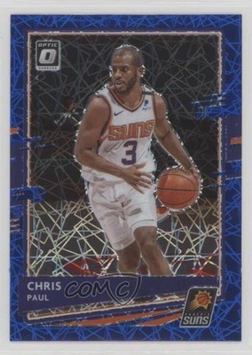 2020-21 Panini Donruss Optic Blue Velocity Prizm Chris Paul #100 1j45