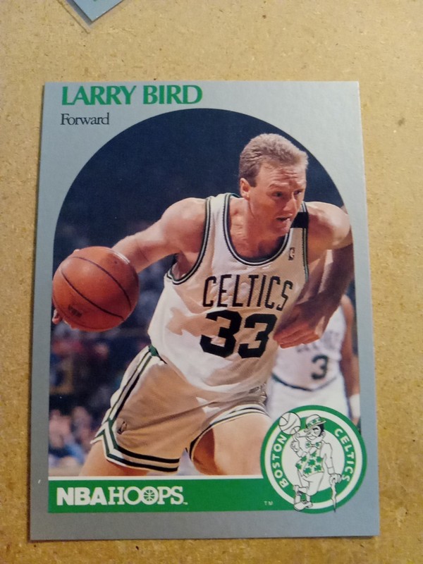 1990-91 NBA Hoops Larry Bird #39