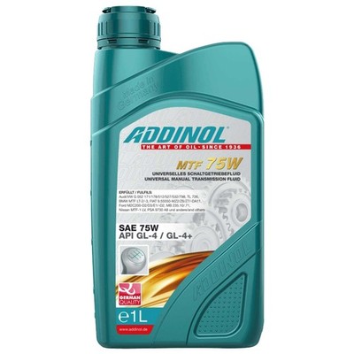 Getriebeöl ADDINOL 75W Multi Transmission Fluid 75 W 1 Liter für Audi BMW Ford 