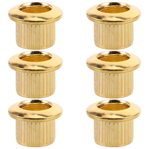 Kit de mantenimiento de anillos adaptadores accesorios eléctricos bujes afinador guitarra 6 piezas - Imagen 4 de 20
