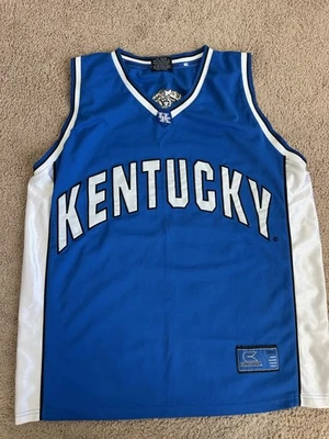 Kentucky Wildcats Basketball Jersey Y2K Stitched Blue Mens XL Vintage UK Lexingt - Image 1 of 4