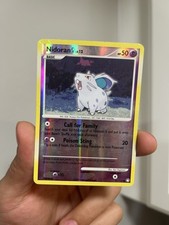 Nidoran F 91/123 Mysterious Treasures Pokemon Card Reverse Holo