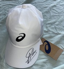 Alex De Minaur Signed ASICS Tennis Hat With Proof Alex De Minaur Signed ASICS Tennis Hat With Proof