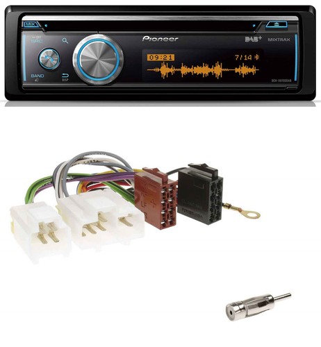 Pioneer MP3 DAB USB CD Bluetooth Autoradio für Nissan Primera P10 (1990-1999) - Bild 1 von 7