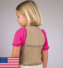 FLA Orthopedics Soft Form Posture Control Brace, Beige, Small