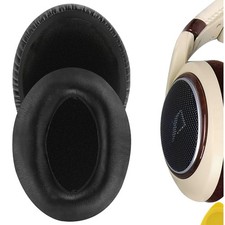 Geekria Protein Leather Ear Pads for Sennheiser HD515 Headphones Black 